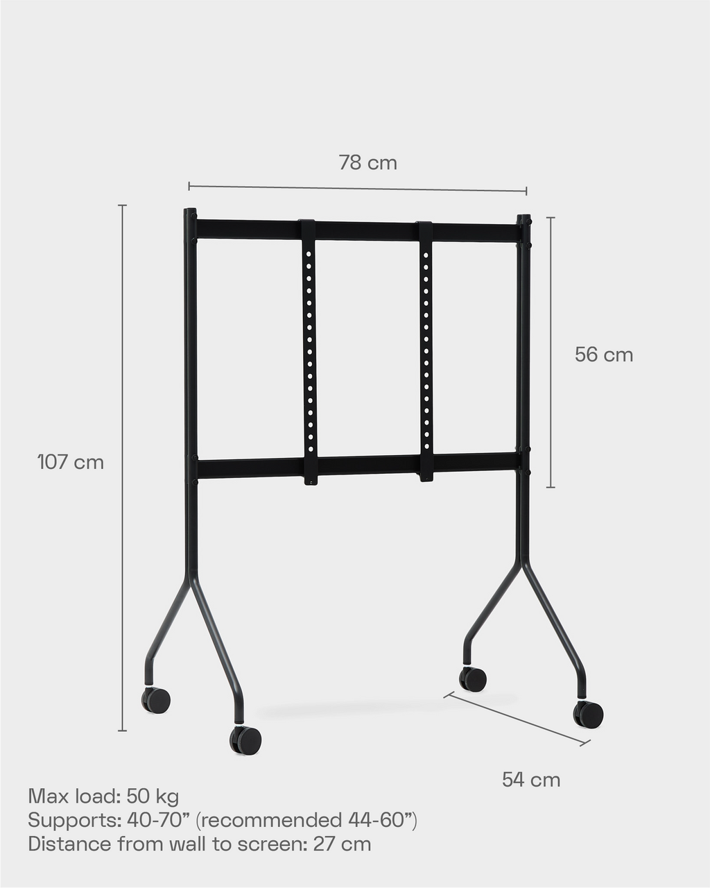 Pedestal Moon Rollin' Stands W/ Wheels 006 Ultra Marine