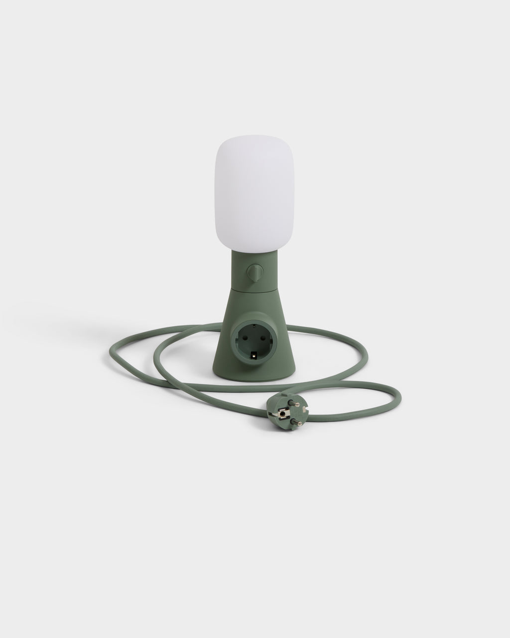 Pedestal Plug-in Lamp Lighting 019 Mossy Green