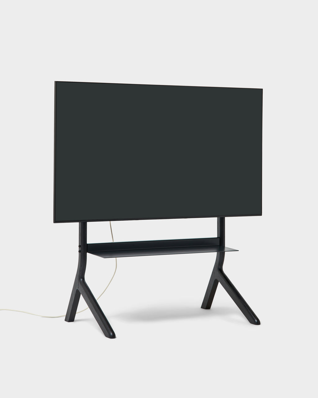 Pedestal Hopper Shelf Shelves 001 Charcoal