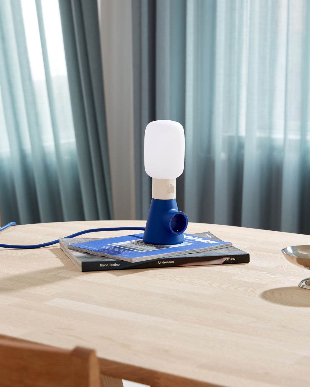 Pedestal Plug-in Lamp Lighting 007 Pearl