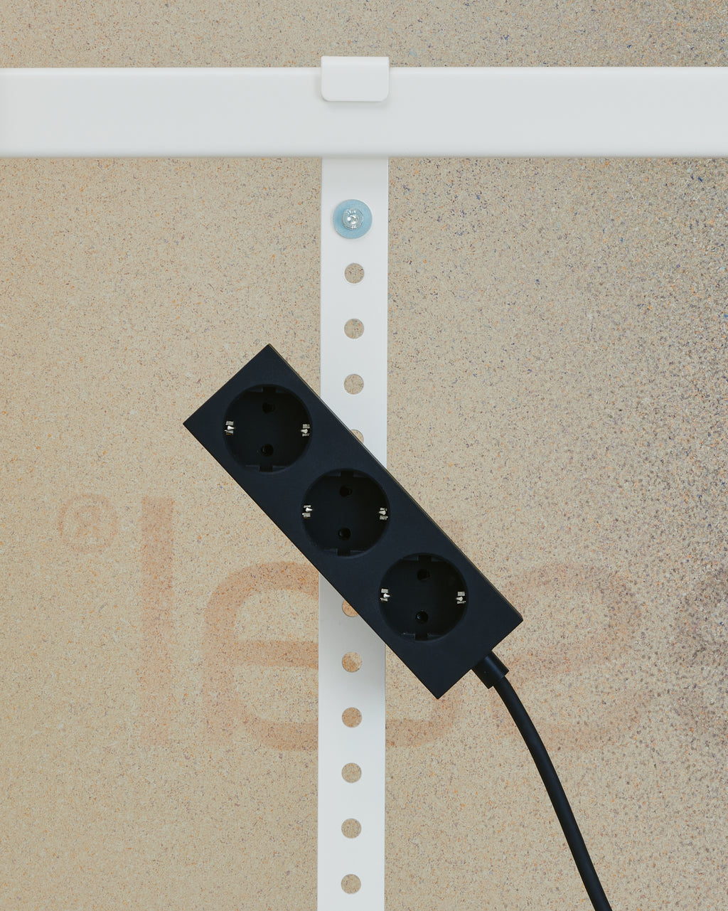 Pedestal Power Bar 2 meters Power Bar 001 Charcoal