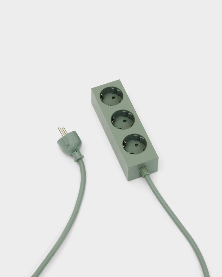 Pedestal Power Bar 2 meters Power Bar 019 Mossy Green