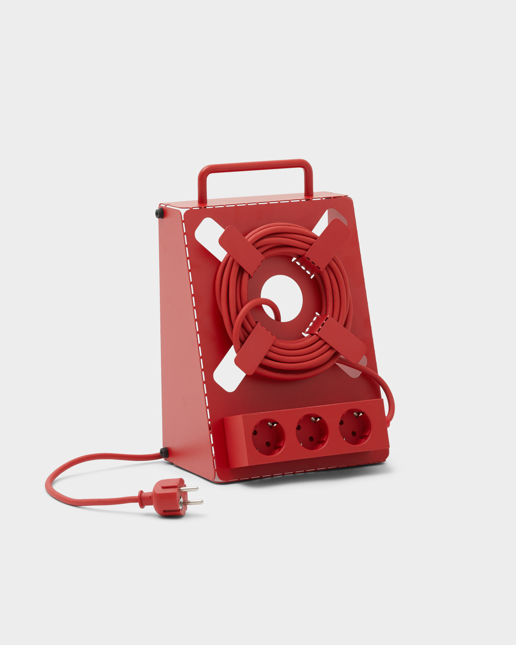 Pedestal Power Bar 5 meters Power Bar 016 Fire Red