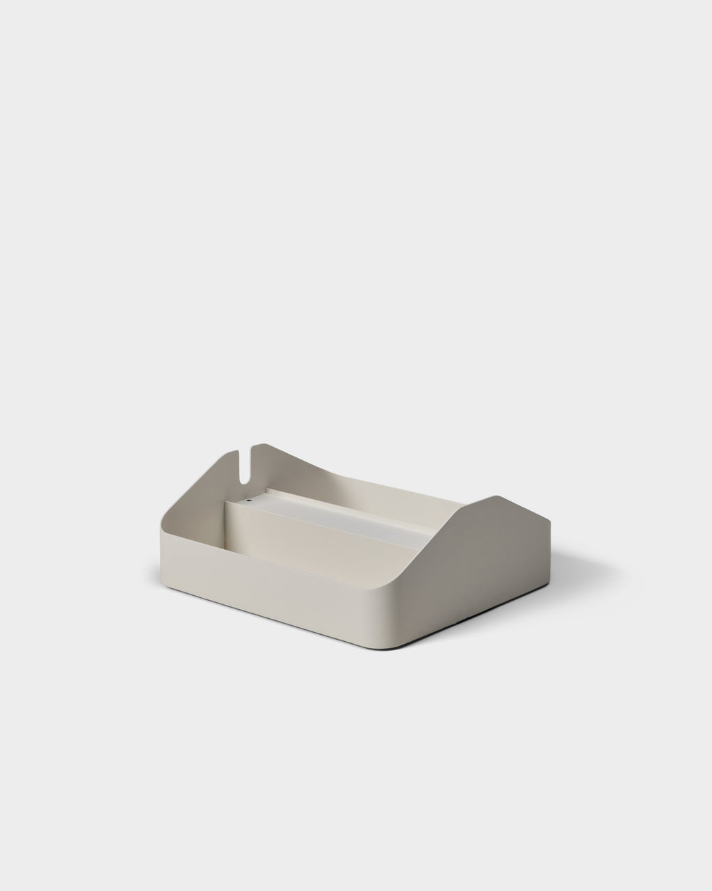 Pedestal Power Tray Double Power Accessories 007 Pearl