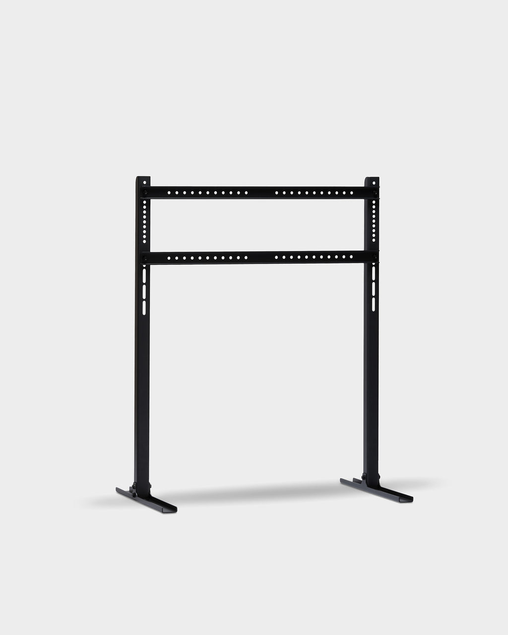 Pedestal Straight Tall Stand TV Stands 001 Charcoal